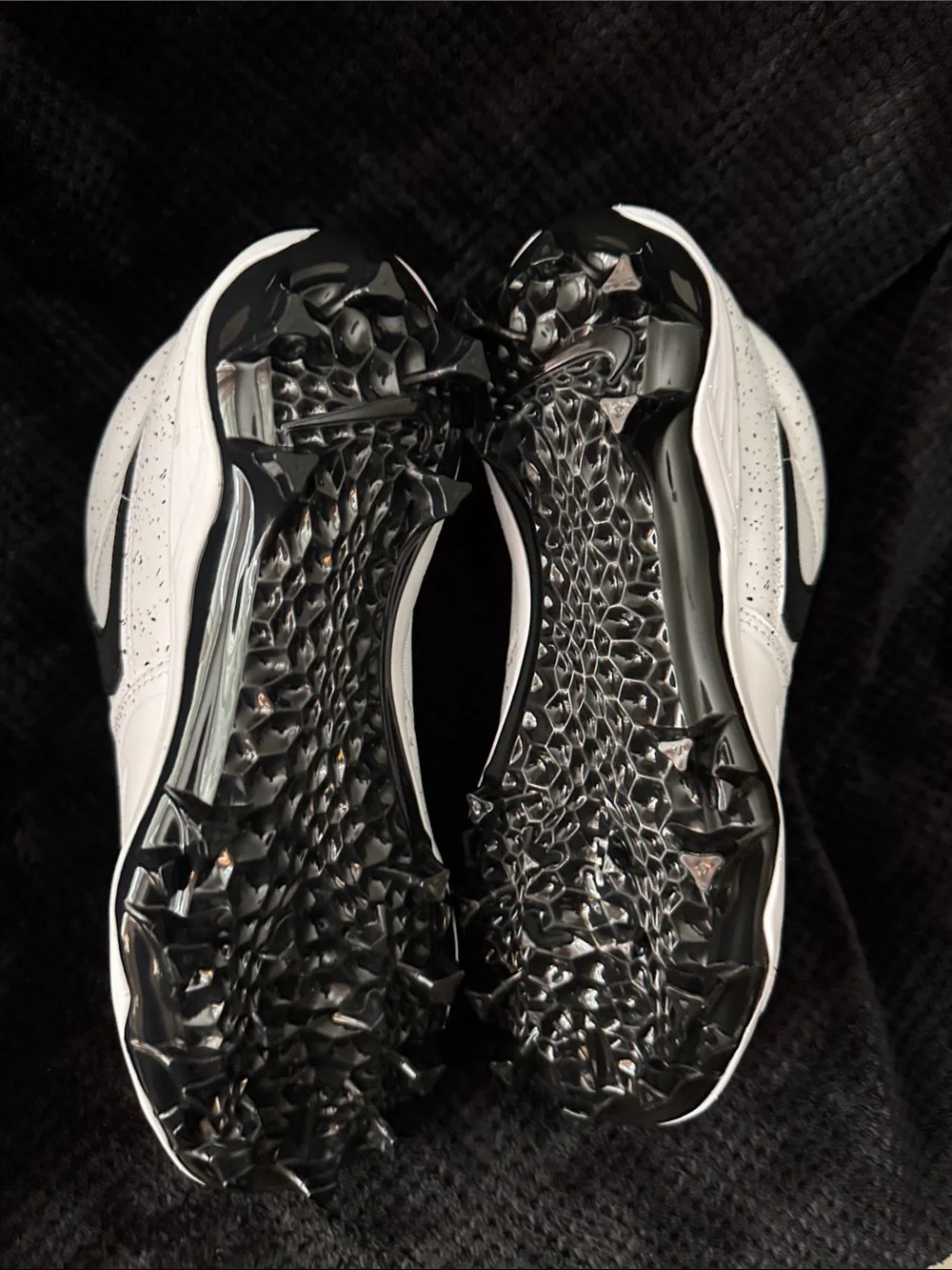Jordan Stadium 90 Men’s Size 9.5 Black/White Football Cleats NWT no box